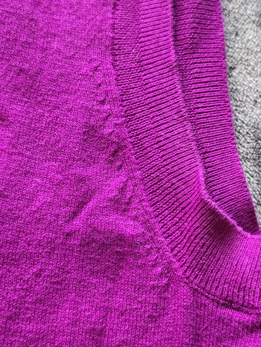 J.Crew Purple Knit 100% Cotton Tank Sizs Small - Picture 4 of 8